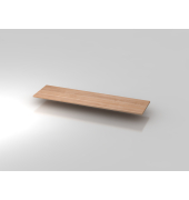 Abdeckplatte 160,5x43,5cm Nussbaum