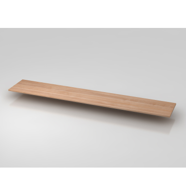 Abdeckplatte 240,5x43,5cm Nussbaum
