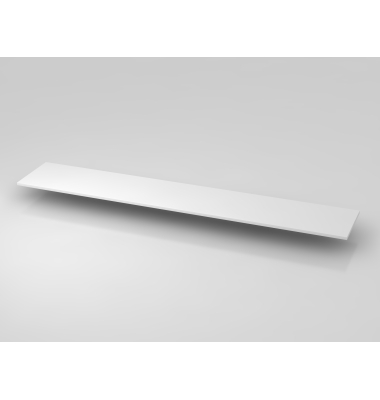Abdeckplatte 240,5x43,5cm Wei&szlig;