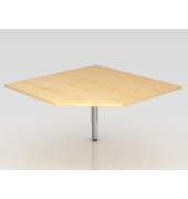 Verkettungspl.trapez f&uuml;r STF eckig AhornSilb.