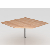 Verkettungspl.trapez f&uuml;r STF eckig Nussb.S