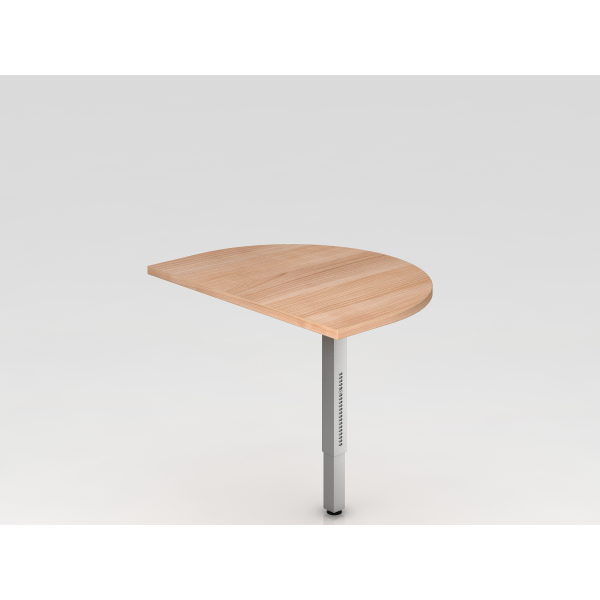 4032062156926 - Anbautisch mit STF eckig 60x80cm NussbS 4032062156926 Hammerbacher