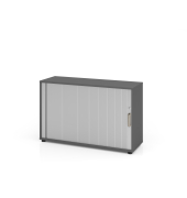 Rollladenschrank V1732/V1733 V1732S/G/S/SG, abschlie&szlig;bar, 2 OH, graphit/silber, 120x74,8x40cm (BxHxT)