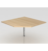 Verkettungspl.trapez f&uuml;r STF eckig EicheSilb.