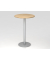 Stehtisch VSTH 111,6cm (H), 80x80cm (BxT), rund, eiche / silber