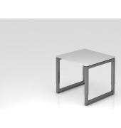 Schreibtisch VRS, manuell h&ouml;henverstellbar, 85cm (H), 80x80cm (BxT), grau / graphit