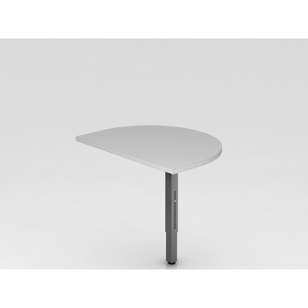 4032062168066 - Anbautisch mit STF eckig 60x80cm GrauGraphit 4032062168066 Hammerbacher