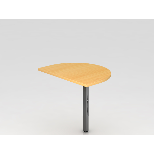 4032062168073 - Anbautisch mit STF eckig 60x80cm BucheGraphi 4032062168073 Hammerbacher