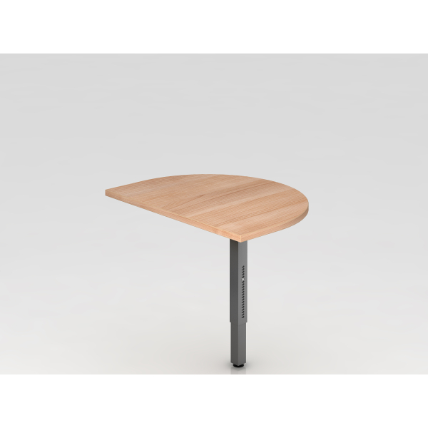 4032062168097 - Anbautisch mit STF eckig 60x80cm NussbGraph 4032062168097 Hammerbacher