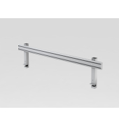 Orga-Schiene mit Halterung 160 cm, silber