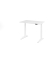 Sitz-Steh-Schreibtisch VXBHM, elektrisch h&ouml;henverstellbar, 129cm (H), 120x80cm (BxT), wei&szlig; / wei&szlig;