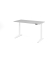 Sitz-Steh-Schreibtisch VXBHM, elektrisch h&ouml;henverstellbar, 129cm (H), 160x80cm (BxT), grau / wei&szlig;