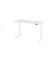 Sitz-Steh-Schreibtisch VXBHM, elektrisch h&ouml;henverstellbar, 129cm (H), 160x80cm (BxT), wei&szlig; / wei&szlig;