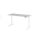 Sitz-Steh-Schreibtisch VXBHM, elektrisch h&ouml;henverstellbar, 129cm (H), 180x80cm (BxT), grau / wei&szlig;
