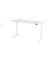 Sitz-Steh-Schreibtisch VXBHM, elektrisch h&ouml;henverstellbar, 129cm (H), 180x80cm (BxT), wei&szlig; / wei&szlig;