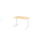 Schreibtisch VXB, manuell h&ouml;henverstellbar, 85cm (H), 120x80cm (BxT), ahorn / wei&szlig;