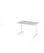 Schreibtisch VXB, manuell h&ouml;henverstellbar, 85cm (H), 120x80cm (BxT), grau / wei&szlig;