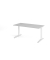 Schreibtisch VXB, manuell h&ouml;henverstellbar, 85cm (H), 160x80cm (BxT), grau / wei&szlig;