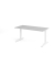 Schreibtisch VXB, manuell h&ouml;henverstellbar, 85cm (H), 160x80cm (BxT), grau / wei&szlig;