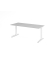 Schreibtisch VXB, manuell h&ouml;henverstellbar, 85cm (H), 180x80cm (BxT), grau / wei&szlig;