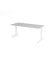 Schreibtisch VXB, manuell h&ouml;henverstellbar, 85cm (H), 180x80cm (BxT), grau / wei&szlig;