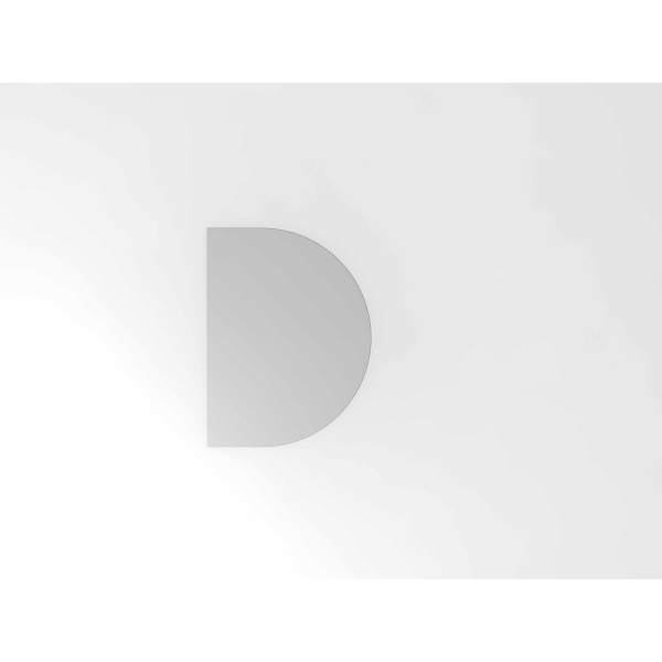 4032062170250 - Anbautisch höhenverstellbar XBA60 lichtgrau weiß Tropfenform 800 x 600 x 680 - 850 cm