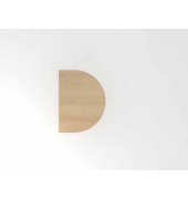 Anbautisch m.STFKons.doppelt 60x80cm EicheS