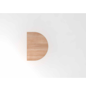 Anbautisch m.STFKons.doppelt 60x80cm NussbW