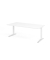 Schreibtisch VXB, manuell h&ouml;henverstellbar, 85cm (H), 200x100cm (BxT), wei&szlig; / wei&szlig;