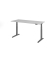 Sitz-Steh-Schreibtisch VXBHM, elektrisch h&ouml;henverstellbar, 129cm (H), 180x80cm (BxT), grau / graphit
