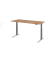 Sitz-Steh-Schreibtisch VXBHM, elektrisch h&ouml;henverstellbar, 129cm (H), 180x80cm (BxT), nussbaum / graphit
