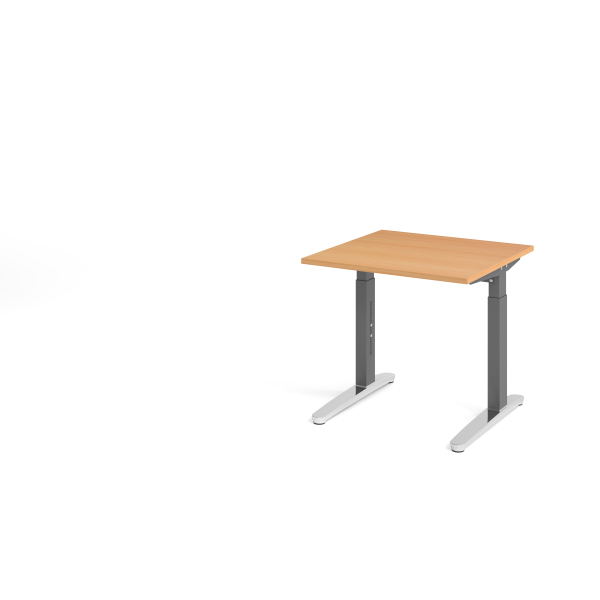 4032062171998 - Schreibtisch VXB manuell höhenverstellbar 85cm (H) buche   graphit 4032062171998 Hammerbacher