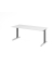 Schreibtisch VXB, manuell h&ouml;henverstellbar, 85cm (H), 180x80cm (BxT), wei&szlig; / graphit