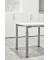 Schreibtisch VYS, manuell h&ouml;henverstellbar, 82cm (H), 80x80cm (BxT), grau / graphit