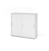 Schiebet&uuml;renschrank V1752/V1753 V1753S/W/W/BS, abschlie&szlig;bar, 3 OH