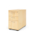 Standcontainer VSC40/3/3/BS VSC, ahorn, 3 Schubladen, 3-Schicht Spanplatten, melaminharzbeschichtet, abschlie&szlig;bar