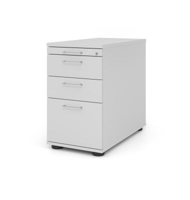 Standcont.80cm,2Schub,1HR,Schl. BS Grau