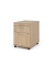 Rollcontainer 58cm,1Schub,1HR,Schl.BS Eiche