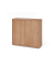 Schiebet&uuml;renschrank V1752/V1753 V1753S/N/N/BS, abschlie&szlig;bar, 3 OH, nussbaum, 120x110x40cm (BxHxT)