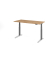 Sitz-Steh-Schreibtisch VXBHM, elektrisch h&ouml;henverstellbar, 129cm (H), 160x80cm (BxT), asteiche / graphit