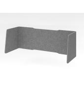 Akustik-Einhausung, 3-seitig, gefaltet,174x65