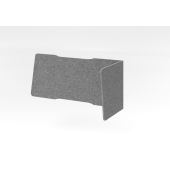 Akustik-Einhausung,2-seitig,gesteckt,143,5x65