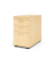 Standcontainer VSC40/3/3/BM VSC, ahorn, 3 Schubladen, 3-Schicht Spanplatten, melaminharzbeschichtet, abschlie&szlig;bar
