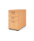 Standcontainer VSC40/6/6/SG VSC, buche, 3 Schubladen, Spanplatte, melaminbeschichtet, abschlie&szlig;bar