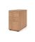 Standcontainer VSC40/N/N/BM VSC, Nussbaum, 3 Schubladen, Spanplatte, melaminbeschichtet, abschlie&szlig;bar