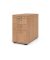 Standcontainer VSC40/N/N/SG VSC, Nussbaum, 3 Schubladen, Spanplatte, melaminbeschichtet, abschlie&szlig;bar