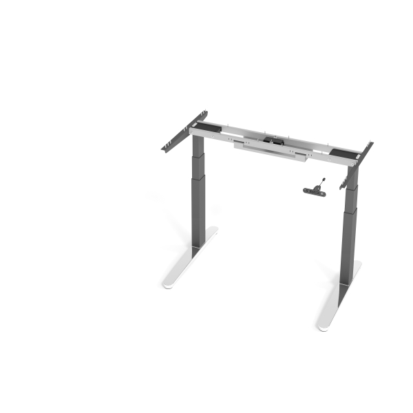 4032062293904 - Schreibtischgestell VXBHM elektrisch höhenverstellbar 129cm (H) graphit 4032062293904 Hammerbacher