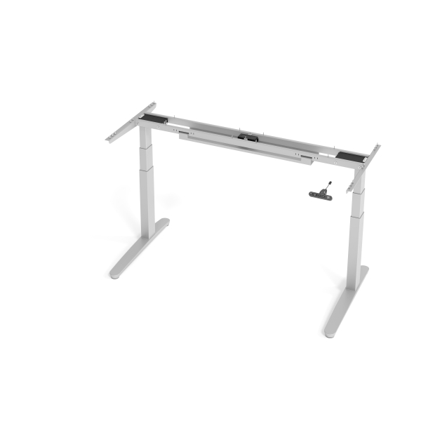 4032062294376 - Schreibtischgestell VXBHM elektrisch höhenverstellbar 129cm (H) silber 4032062294376 Hammerbacher