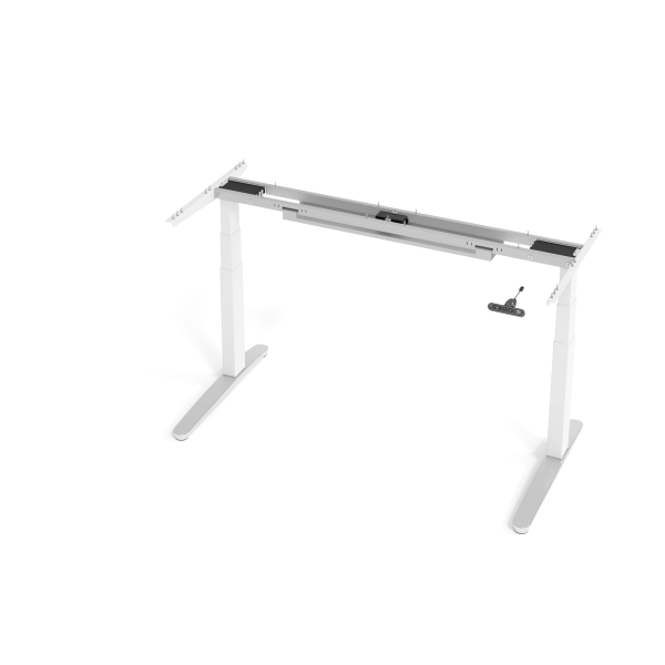 4032062294383 - Schreibtischgestell VXBHM elektrisch höhenverstellbar 129cm (H) weiß 4032062294383 Hammerbacher