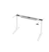 Schreibtischgestell VXBHM, elektrisch h&ouml;henverstellbar, 129cm (H), C-Fu&szlig;-Gestell, wei&szlig;